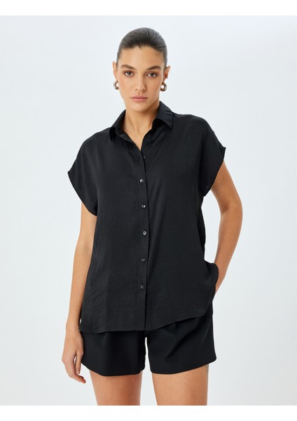 Klasik Yaka Düğmeli Kolsuz Gömlek modelleri