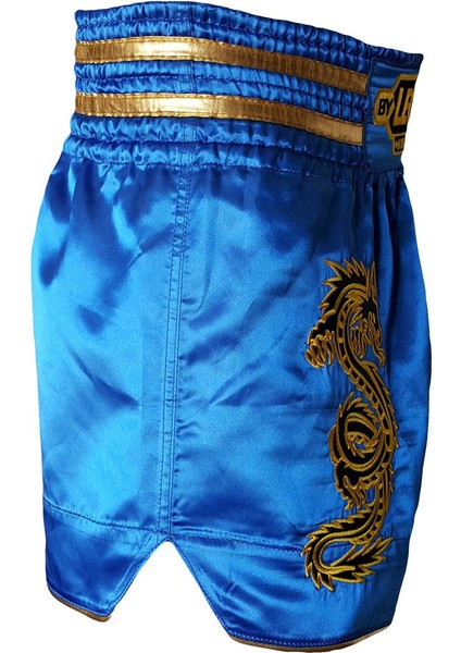 Leon Dragon Muay Thai Ve Kick Boks Şortu Mavi Byl1004bl
