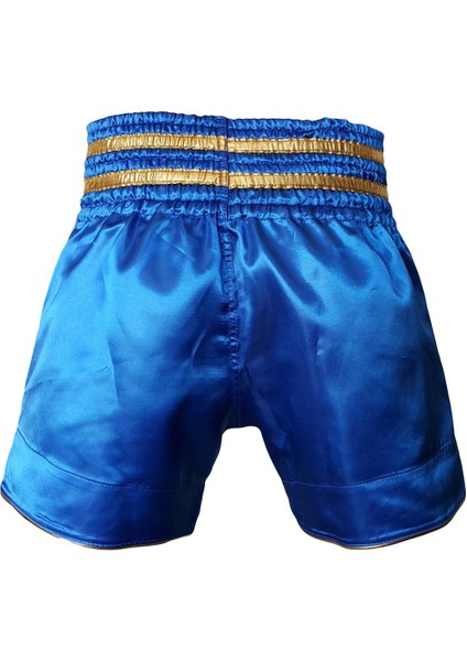 Leon Dragon Muay Thai Ve Kick Boks Şortu Mavi Byl1004bl