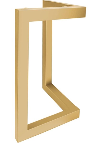 Metal Bank Sehpa Orta Sehpa Ayağı 2 Adet Ayak 42 cm Mobilya Ayağı