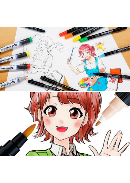 Mangaka Fine&brush Yellow Green 125 Kalem CNKC-2200 fırsatları