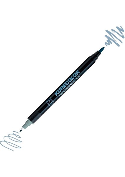 Mangaka Fine&brush Blue Gray 834 Kalem CNKC-2200
