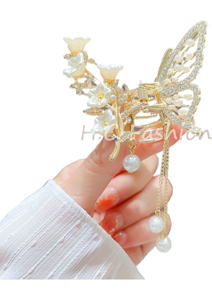 Bükülmüş Klips Başın Arkası Plaka Saç Tek Klips Toka (Yurt Dışından)