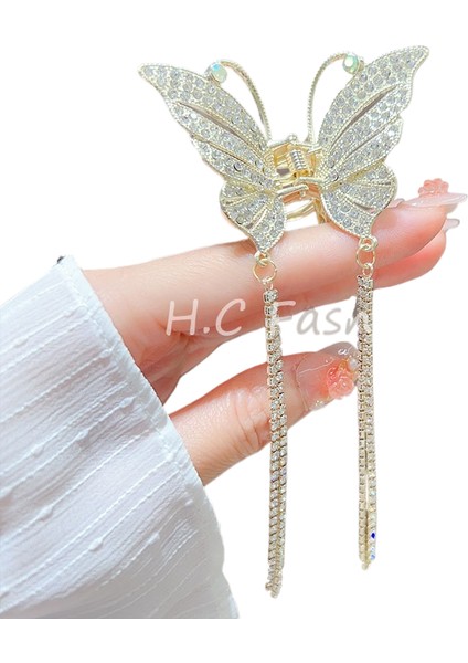 Bükülmüş Klips Başın Arkası Plaka Saç Tek Klips Toka (Yurt Dışından)