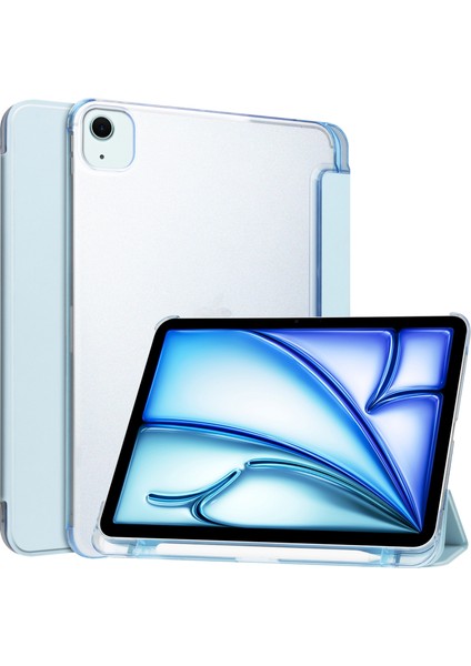 iPad Air 13 (2025) / (2024) Pu Deri Akıllı Tablet Kılıfı (Yurt Dışından)