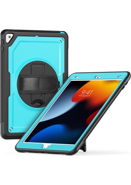 iPad 10.2 (2021) / (2020) / (2019) / Hava 10.5 Inch (2019) / Pro 10.5 Inch (2017) Pc + Omuz Askılı Tpe Kapak (Yurt Dışından)