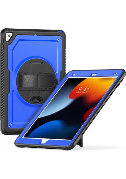 iPad 10.2 (2021) / (2020) / (2019) / Hava 10.5 Inch (2019) / Pro 10.5 Inch (2017) Pc + Omuz Askılı Tpe Kapak (Yurt Dışından)