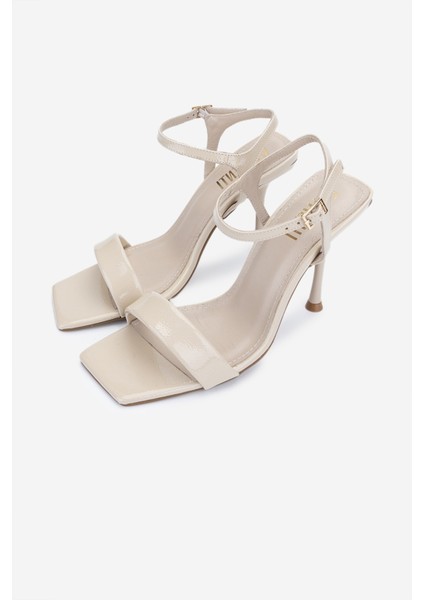 Kadın Vegan Bej Rugan Topuklu Ayakkabı 932 2852 Bn Ayk Y25 Nude Krsk Rgn indirimleri