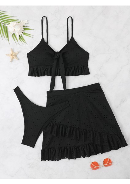 Örgü Bikini Etek Mayo (Yurt Dışından) modelleri