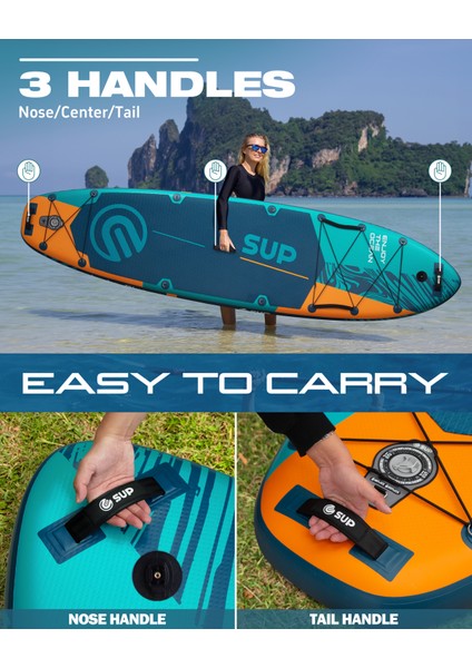 Suplimanı Supboard Paddle Board Şişme Sörf Tahtası Tam Set