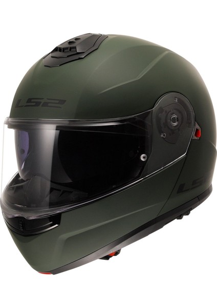 Strobe 2 Mat Yeşil Motosiklet Kask ( Xl ) Beden
