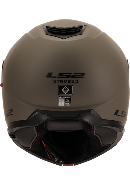 Strobe 2 Mat Kum Motosiklet Kask ( Xxl ) Beden