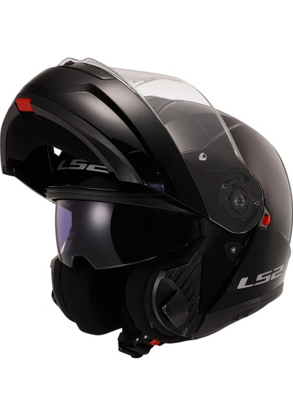 Strobe 2 Siyah Motosiklet Kask ( Xl ) Beden
