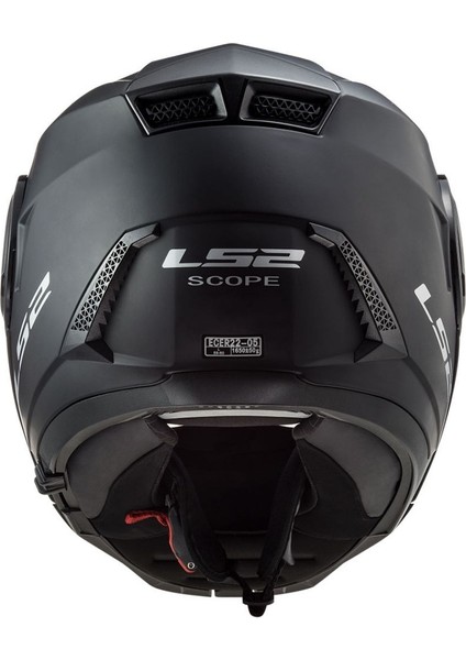 Scope Mat Siyah Motosiklet Kask ( S ) Beden