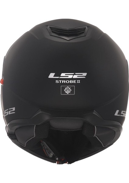 Strobe 2 Mat Siyah Motosiklet Kask ( M ) Beden
