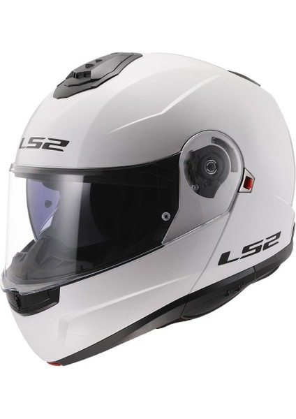 Strobe 2 Beyaz Motosiklet Kask ( M ) Beden