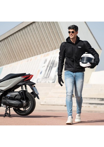 Strobe 2 Beyaz Motosiklet Kask ( M ) Beden