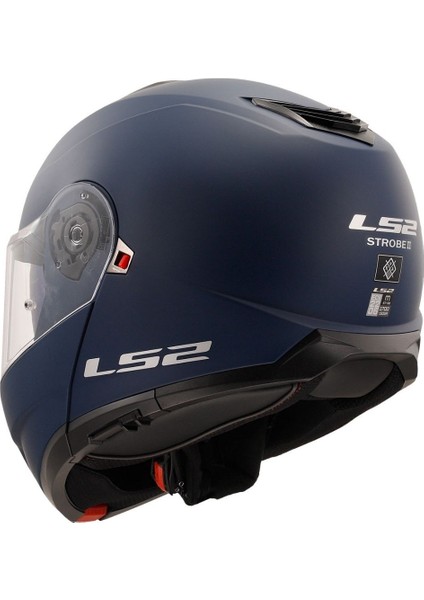 Strobe 2 Mat Navy Mavi Motosiklet Kask ( M ) Beden