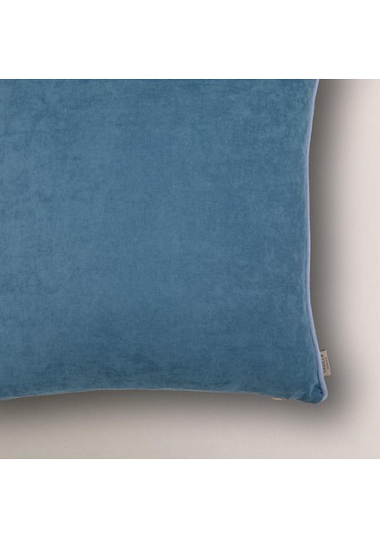 Efe Iki Renkli Biye Detaylı Kırlent Kılıfı modelleri