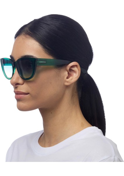 Silvia Güneş Gözlüğü Green/yellow Degrade modelleri