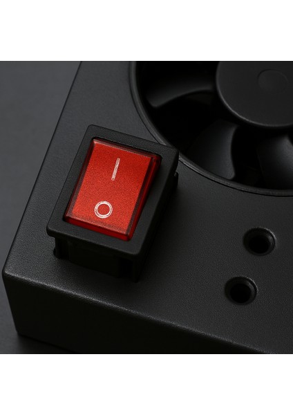 YSN 30*22MM Siyah Gövde 2no Işıklı Terminalli 0-1 Baskılı Kırmızı 25A Serisi Anahtar (30 adet) fiyatları