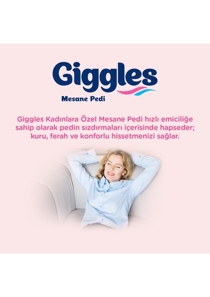 Kadın Mesane Pedi Medium 30 Adet