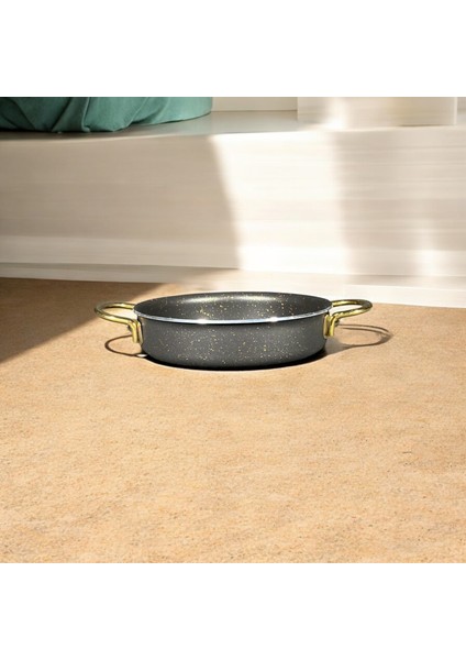 20 cm Granit Tava Çift Kulplu