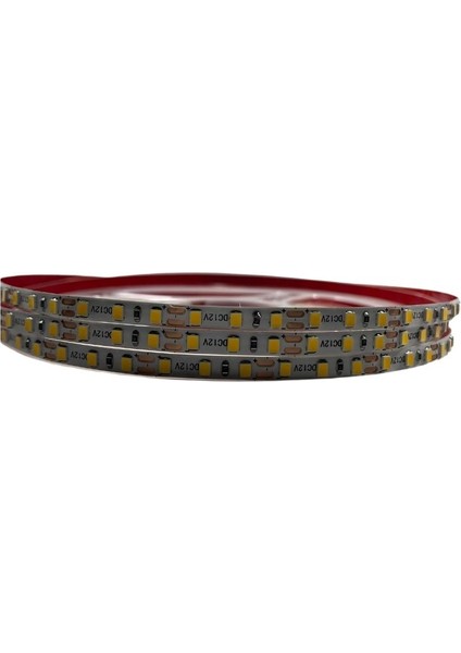 5mm 12V 120 Ledli 2835 Günışığı Şerit LED (5metre)Ince Pcb Li