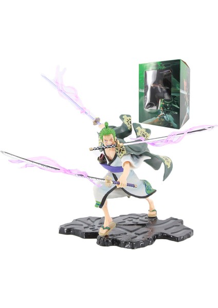 One Piece Zoro Üç Bin Dünya Özel Efekt Versiyonu 25CM (Yurt Dışından)