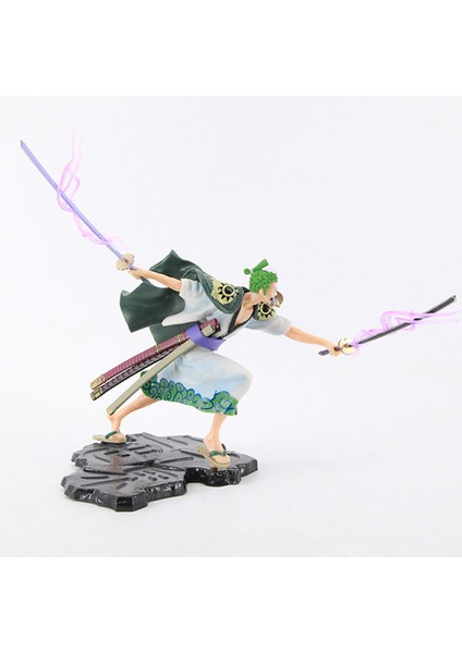 One Piece Zoro Üç Bin Dünya Özel Efekt Versiyonu 25CM (Yurt Dışından) modelleri