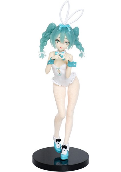 Hatsune Miku Beyaz Ipek Tavşan Kız 28CM (Yurt Dışından)