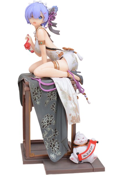 Re:zero Başka Bir Dünyada Dünyaya Başlangıç Cheongsam Rem 24CM (Yurt Dışından)