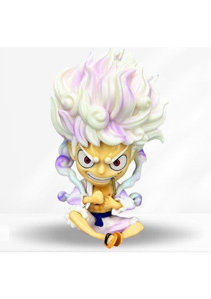 One Piece Fifth Gear Güneş Tanrısı Formu Q Versiyonu Nika Luffy 13CM (Yurt Dışından)
