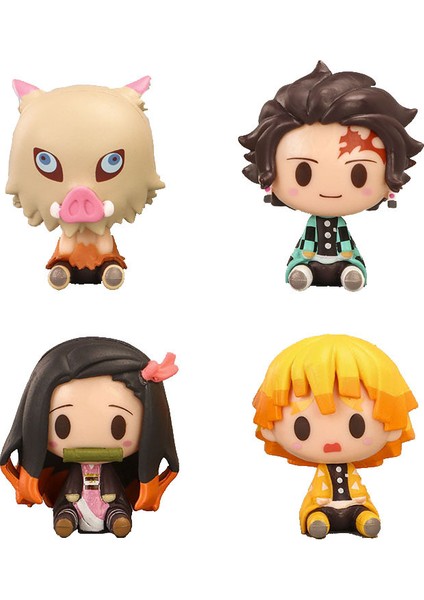 Çizgi Film Demon Slayer Karakter Modeli 5cm (Yurt Dışından)