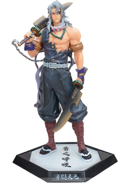 Demon Slayer Uzui Tengen Karakter Modeli 28CM (Yurt Dışından)