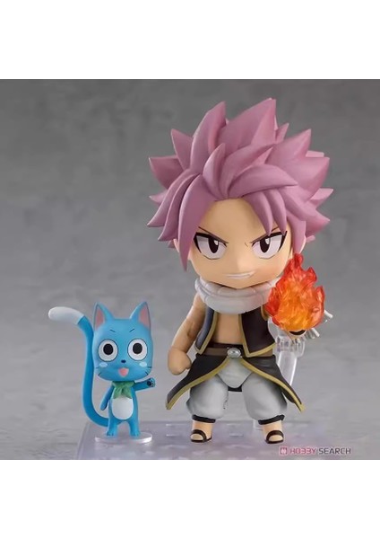 Fairy Tail Q Versiyonu Nendoroid 1741#NATSU Yüz Değiştirme Hareketli 11CM (Yurt Dışından)