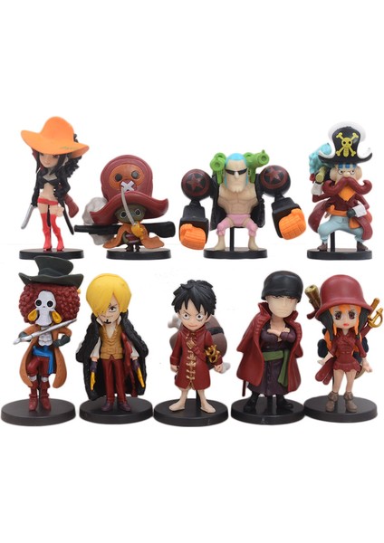 9 One Piece Karakter Modeli 7cm (Yurt Dışından)