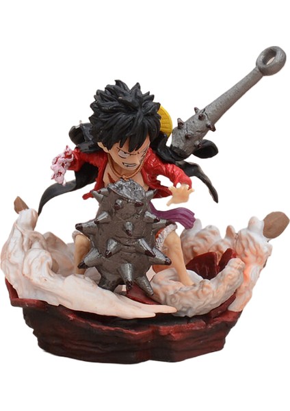 One Piece G5 Serisi Onigashima Luffy 12CM (Yurt Dışından)
