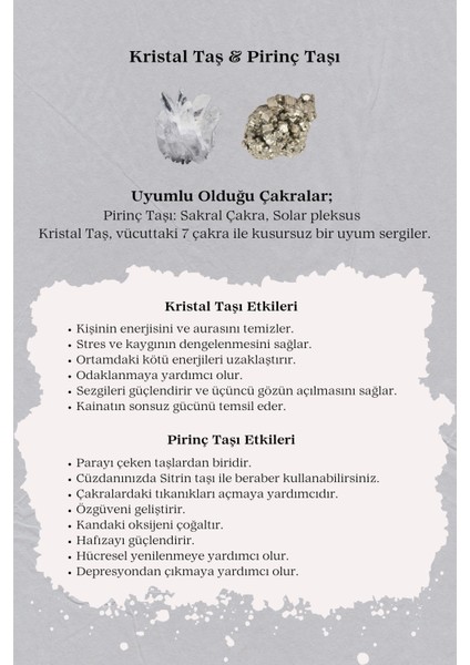 Yüksek Kalite Pirinç ve Kristal Doğal Taş Bileklik Bereket, Fiziksel Dayanıklılık, Enerji Dengeleme fırsatları