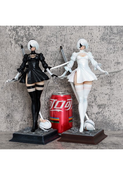 Nier: Automata 2b Karakter Modeli Siyah 27CM (Yurt Dışından)