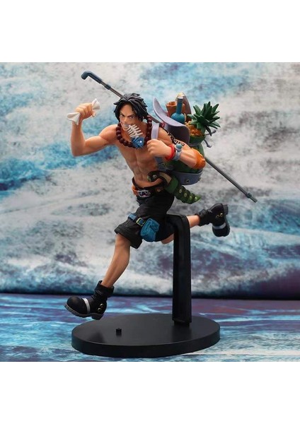One Piece Sırt Çantası Ace Karakter Modeli 20CM (Yurt Dışından)