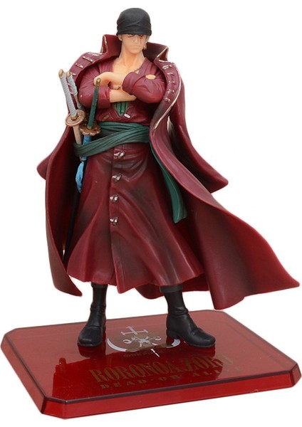 One Piece Yeni Film Z Kırmızı Giysiler Zoro Ayakta 15CM (Yurt Dışından)