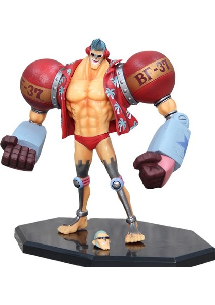 One Piece Franky Karakter Modeli 18CM (Yurt Dışından)