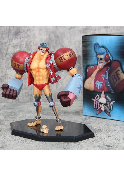 One Piece Franky Karakter Modeli 18CM (Yurt Dışından)