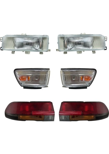 Toyota Corolla Liftback Far+ Stop+ Sinyal Set 1988-1992