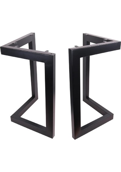 Metal Masa Yemek Masası Çalışma Masası Ayağı 2 Adet Ayak 72 cm Mobilya Ayağı