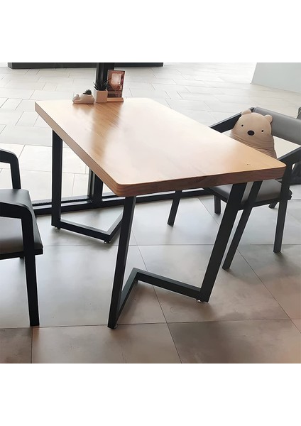 Metal Masa Yemek Masası Çalışma Masası Ayağı 2 Adet Ayak 72 cm Mobilya Ayağı