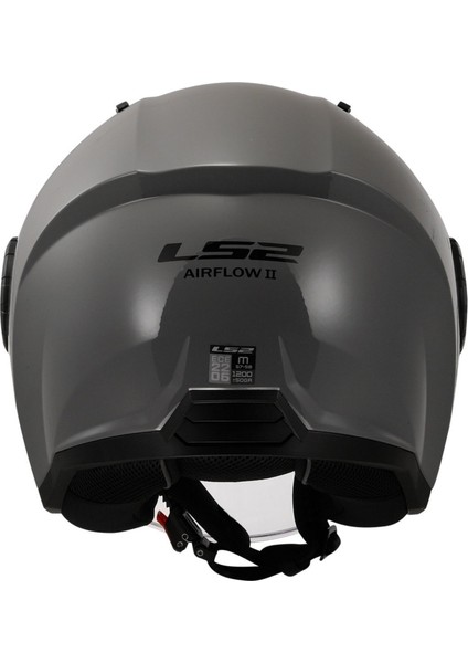 Airflow 2 Nardo Gri Motosiklet Kask ( Xl ) Beden