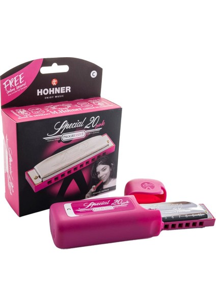 M568016P Special 20 C-Major Mızıka (Pink)