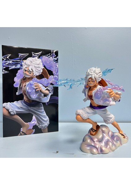 One Piece Gk Güneş Tanrısı Şimşek Nika Luffy 20CM (Yurt Dışından)